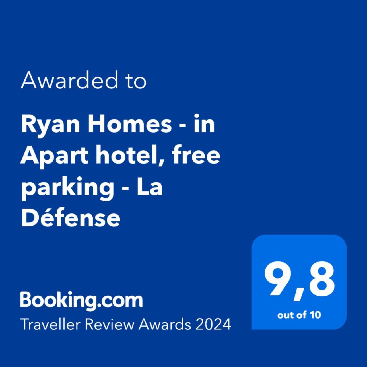 Ryan Homes - In Apart Hotel, La Defense Курбевуа Экстерьер фото